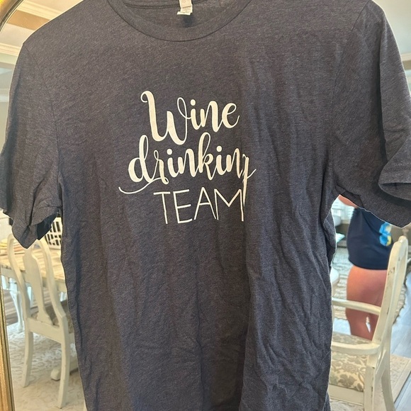 Tops - Wine Drinking Team T-Shirt